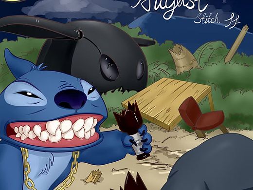 八月份的史迪仔（个人主页-ZNTY3MjQ2NzY=） - 艺术插画 - 站酷设计师FatFishys原创素材 - 站酷ZCOOL