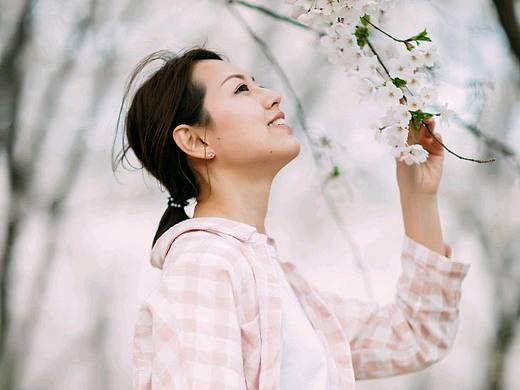 櫻花季3（個人主頁-ZMzAwNzgyMDg=） - 人像攝影 - 站酷設計師寧靜致遠1968原創(chuàng)素材 - 站酷ZCOOL