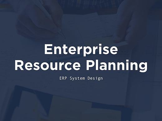 ERP系统后台设计