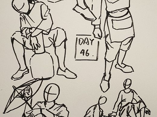 #速写60天挑战赛# DAY46@速写班长