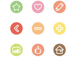 关于线条icons粗细感的对比