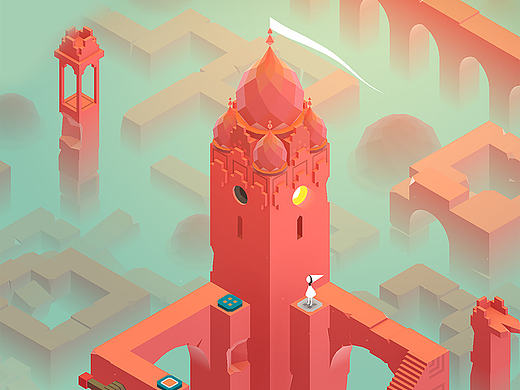 纪念碑谷主题icon（个人主页-ZMTc3NzU3NDQ=） - 图标 - 站酷设计师张光芒Oreo原创素材 - 站酷ZCOOL