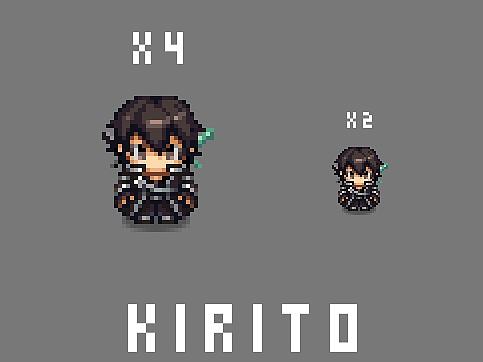 游戏像素动态人物