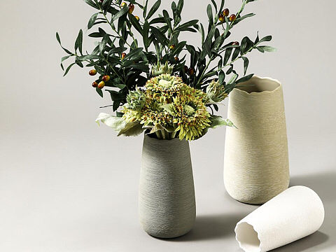 北欧现代简约花瓶花艺装饰摆件