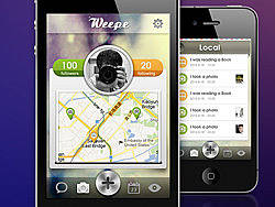 来一枚原创的手机界面。