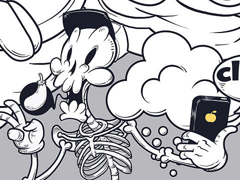 顽皮镇项目插画
