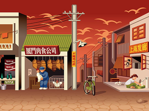 街霸2春丽场景