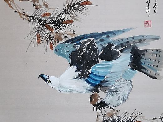 鹰（个人主页-ZNDQ5NTMwMTI=） - 绘画 - 站酷设计师Z11061997原创素材 - 站酷ZCOOL