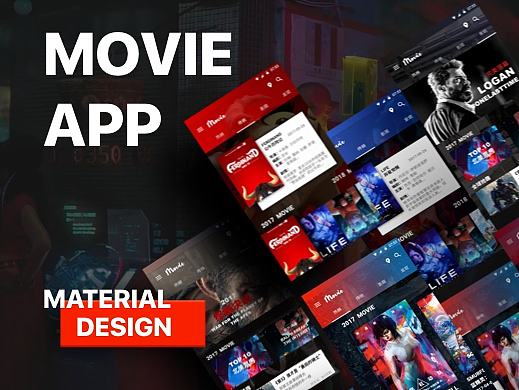 Moop 电影APP(Material design)
