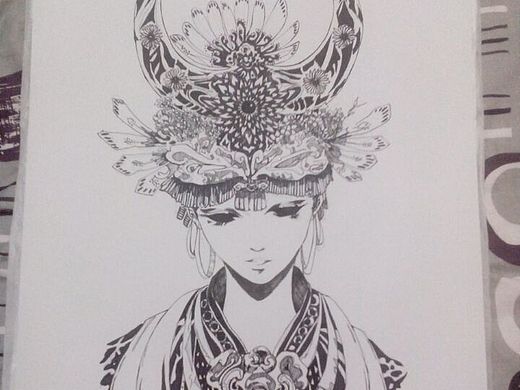 微笑的黑色（个人主页-ZMTQxNTEwMTY=） - 单幅漫画 - 站酷设计师幻想家小叶原创素材 - 站酷ZCOOL