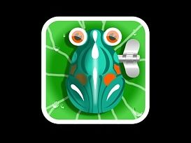 icon荷叶上的铁皮青蛙