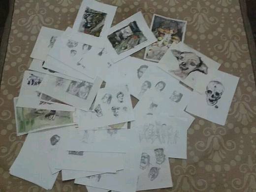 爱画点小画。速写篇。