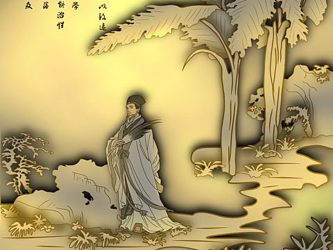 历史人物纸雕来一组～