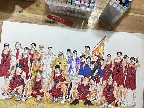 灌篮高手全家福