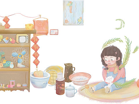 《吹糖人》