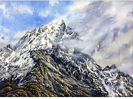 大海雪山组图系列五例