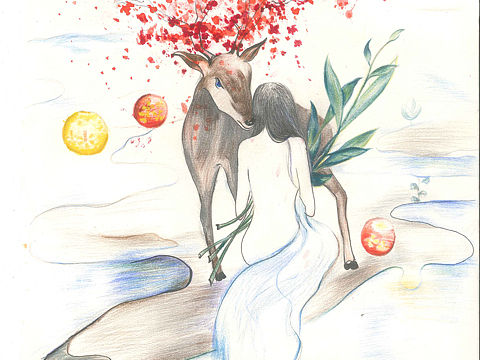 我心切慕你,如鹿切慕溪水