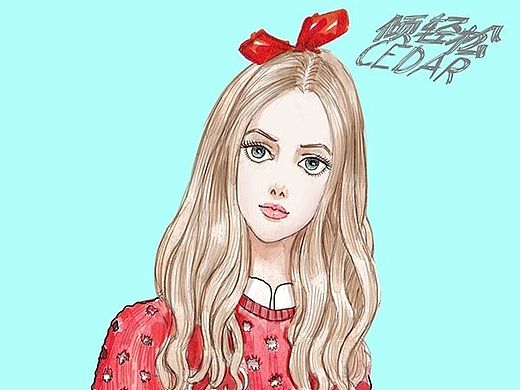 服装插画