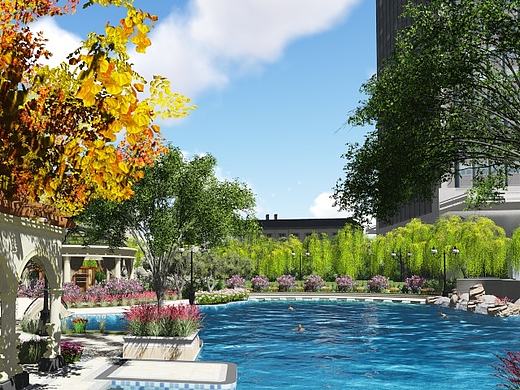 水岸花城景觀園林改造（個人主頁-ZMjA3Mjg3MzI=） - 景觀設(shè)計 - 站酷設(shè)計師荼蘼花事了a原創(chuàng)素材 - 站酷ZCOOL