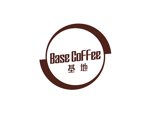 base咖啡logo设计一