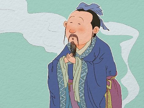 为中国大百科全书出版社绘制的《孔子》《荀子》。