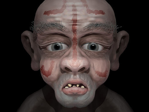 三维角色————猥琐老头