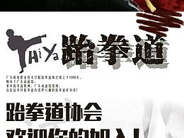 跆拳道易拉宝