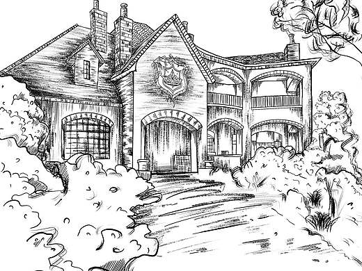 花盾城堡（个人主页-ZNTEyNjg2NDA=） - 商业插画 - 站酷设计师DabriaZ原创素材 - 站酷ZCOOL