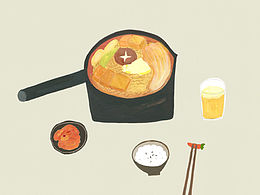 美食插画小合集