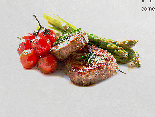 美食 西餐 类网页 单页