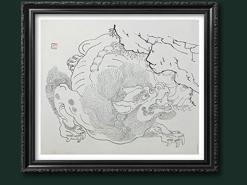 观音坐骑 金毛吼
