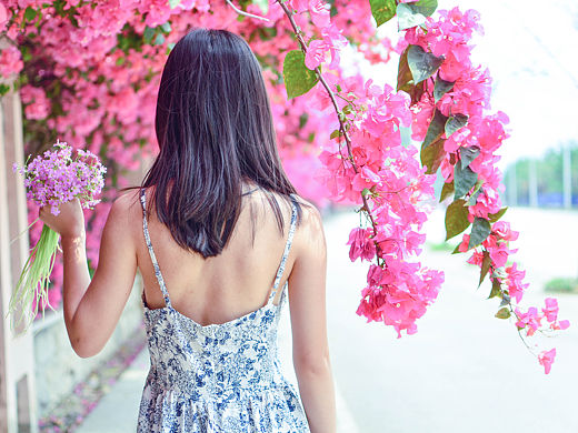 三角梅和喵（個人主頁-ZMTU4NTMwODQ=） - 人像攝影 - 站酷設(shè)計師LIN_God原創(chuàng)素材 - 站酷ZCOOL