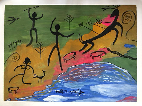 人與自然（個(gè)人主頁-ZMzkxODI4NTI=） - 創(chuàng)作習(xí)作 - 站酷設(shè)計(jì)師閑著的圓點(diǎn)原創(chuàng)素材 - 站酷ZCOOL