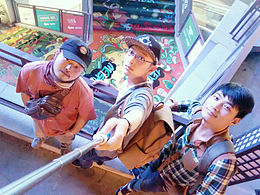 南京茂業(yè)天地樓梯墻繪