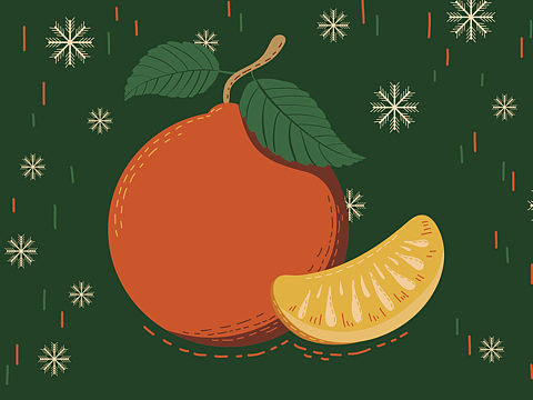 📅2020日历-应季水果篇（秋冬）