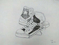 鞋子，曬一曬，（個(gè)人主頁(yè)-ZMTg4NjU4NA==） - 商業(yè)插畫(huà) - 站酷設(shè)計(jì)師金秋經(jīng)典1989原創(chuàng)素材 - 站酷ZCOOL