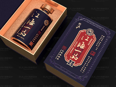 锐联品牌设计-白酒礼盒设计