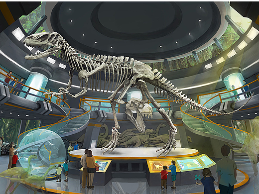 主题公园 —— 场景概念原画设计