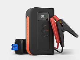 C4D產品渲染 | 汽車啟動器+無線充