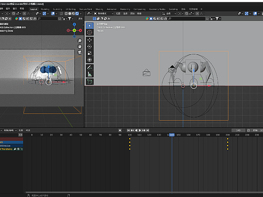 简单机器人骨骼绑定