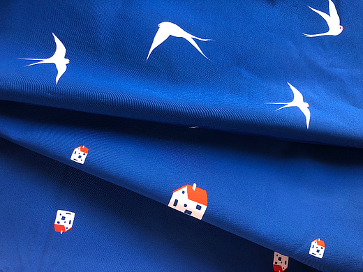 印花设计-《舍边新燕》（个人主页-ZNjE0NzI4ODA=） - 商业插画 - 站酷设计师___Y___原创素材 - 站酷ZCOOL