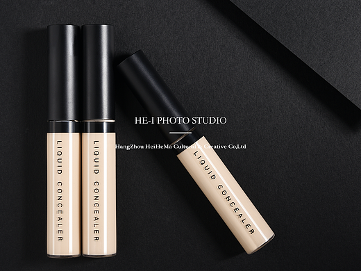 杭州产品摄影「彩妆系列 化妆品 遮瑕膏」黑和马