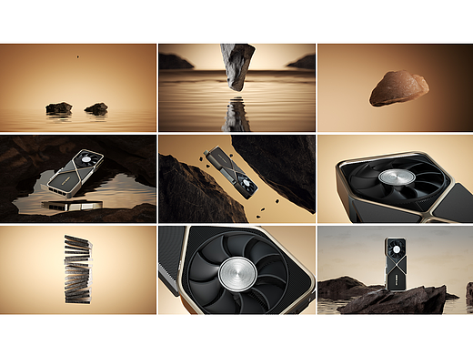 MSI 3090 显卡动画