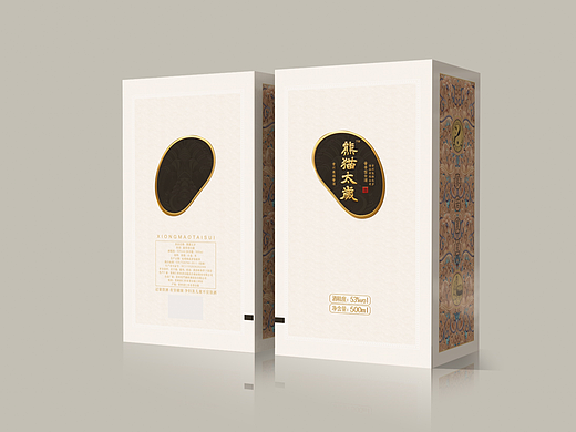 白酒包装设计丨熊猫太岁