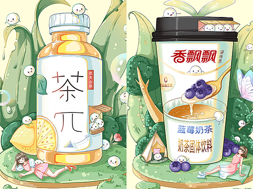 小场景产品宣传插画（个人主页-ZNjg1NTI1MzI=） - 商业插画 - 站酷设计师灰灰Gray原创素材 - 站酷ZCOOL