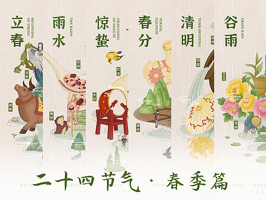 动态海报｜二十四节气·春
