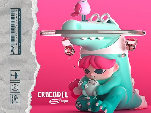 CROCODIL鳄——IP形象设计/盲盒设计