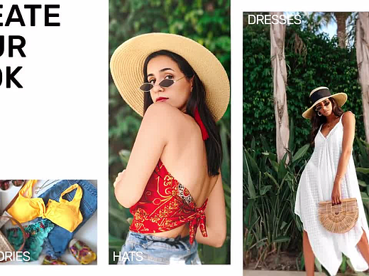 AE模板|艺术创意高级产品宣传模特摄影拍摄展示作品