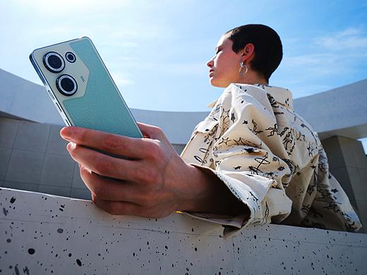 CAMON X Mr.Doodle 原图和成片 Day