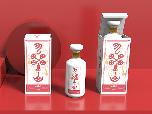 杨梅酒包装（个人练习）